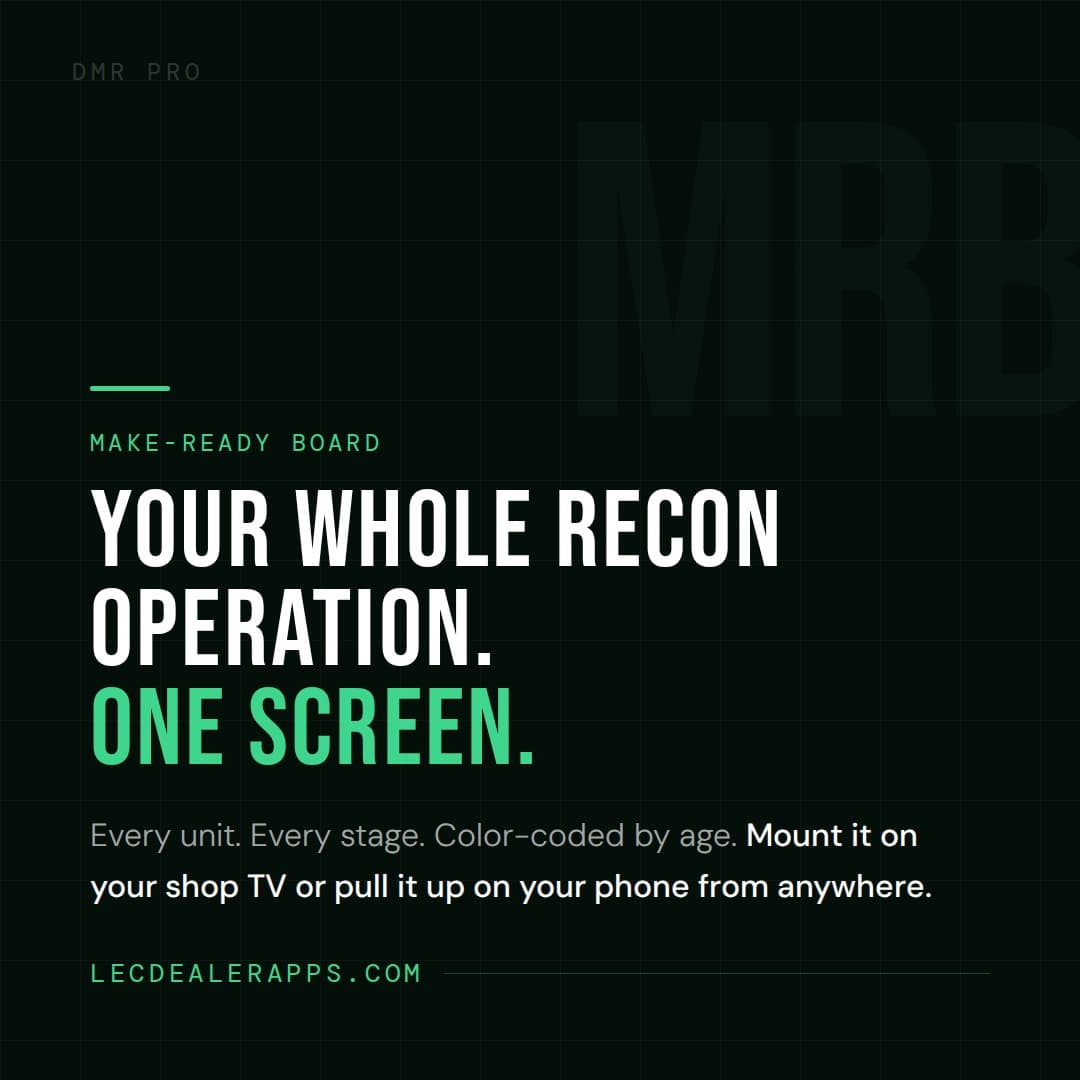 Lec Dealer Apps — supporting Proof of Work image 2 by Trae C