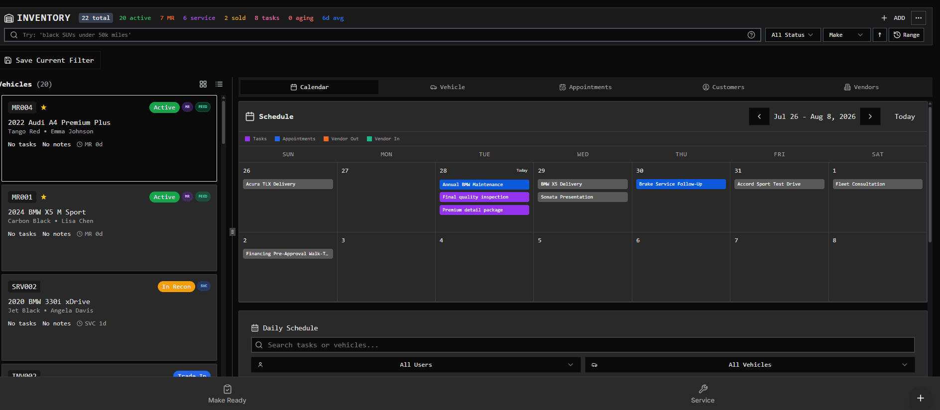 Lec Dealer Apps — supporting Proof of Work image 5 by Trae C